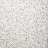 Superfresco Paintable Snow Textured White Durable Wallpaper | Size: 10000mm x 520mm