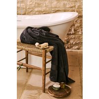 CHRISTY 'Supreme Hygro' Luxury 100% Supima Cotton Pile Towels in Dark Grey | Size: Bath Sheet