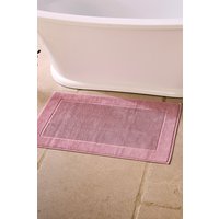 CHRISTY 'Supreme' Luxury 100% Cotton Towelling Bath Mats in Pink