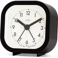 Acctim Robyn Mini Bedside Alarm Clock in Black