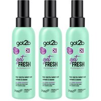 Dry Shampoo get Fresh Mist Instant Freshness 3 Pack