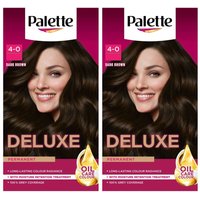 Deluxe Creme Colouration 4 0 Dark Hair Dye 2 Pack