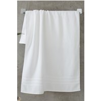 Catherine Lansfield 'Zero Twist' Bath Towel in White