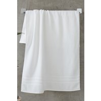 Catherine Lansfield 'Zero Twist' Cotton Bath Sheet Pair in White
