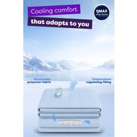 Slumberdown Cool Summer Temperature Regulating Coverless Duvet in Blue | Size: Double