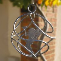 Fairy Catcher Standing Fairy Hanging Ornament Steel