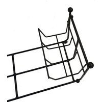 Poppyforge Kindling Basket - Steel - W19 cm - Powder Coated Black