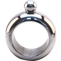 Original Products Mixology Bangle Hip Flask Stainless Steel in Silver