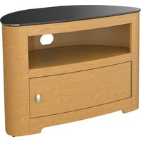 AVF Blenheim 80cm Curved TV Stand, for TVs up to 40" in Natural