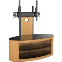 AVF Buckingham 1m Oval TV Stand, for TVs 32-65" in Natural