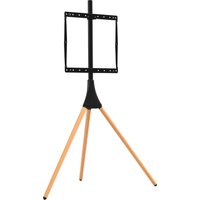 AVF Camden Freestanding Tripod TV Stand, for TVs up to 65" in Natural