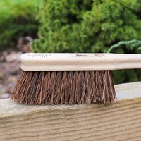 Charles Bentley Charnwood Bassine Hand Brush Garden Maintenance Wood Green