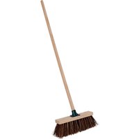 13" Bassine & Cane Broom Garden Maintenance