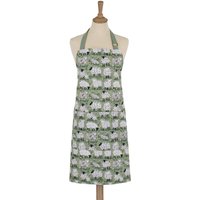 Ulster Weavers 'Woolly Sheep' Animal Print 100% Cotton Apron in Green