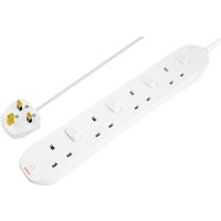 4 Socket Switched Extension Lead 2m