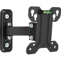 Ross Tilt & Turn TV wall mount 13-27" 75x75mm to 100x100mm 25kg in Black