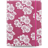 Filofax Impressions A5 Pink & White Notebook 155040
