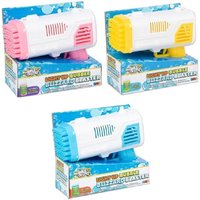 Bubbletastic Light Up Bubble Blizzard Blaster Outdoor Toy