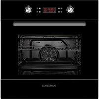 Statesman Built-in Multifunction Oven in Black
