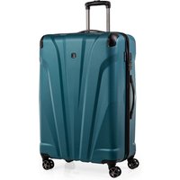 Gino Ferrari Quasar Ultra Strong Suitcases Hold & Cabin Lightweight Luggage in Teal | Size: Medium