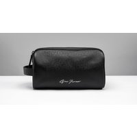 Leather Wash Bag Bathroom Travel Essentials