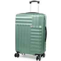 Pierre Cardin Soleil 26" Wheeled Hard Sided Family Suitcase TSA Luggage Locks Olive in Green | Size: Medium