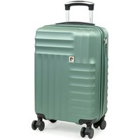 Pierre Cardin Soleil 22" Wheeled Carry On Hard Sided Cabin Suitcase Luggage Olive in Green | Size: Small