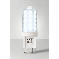 ValueLights G9 Pack of 3 3W Capsule Cool White LED Bulbs in Clear
