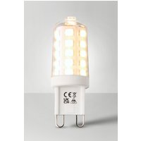 ValueLights G9 Pack of 10 3W Dimmable Capsule Warm White LED Bulbs in Clear