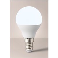 ValueLights E14 Pack of 6 4W Golfball Cool White LED Bulbs
