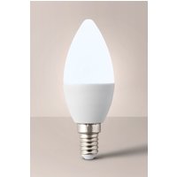 ValueLights E14 Pack of 2 4W Candle Cool White LED Bulbs