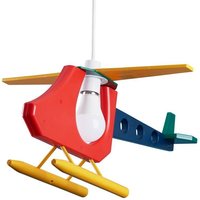 Multicolour Ceiling Pendant Airplane Shade Warm Bulb
