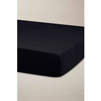 TB Plain Dye Cotton Sateen Fitted Sheet Double