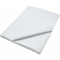 Murmur ' 250TC' Plain Dye Flat Sheet in Grey | Size: King Flat