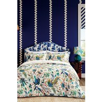 Wonderland Floral Cotton Sateen Duvet Cover Set Double