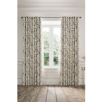 V & Ornamental Bloom Lined Curtains cm width x 137 cm drop