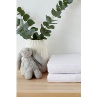 Fitted Sheet Twin Pack Travel Cot