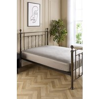 Hotel Pure Luxury 5 Star Fitted Sheet in Grey | Size: Single