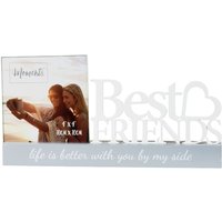 Widdop Celebrations 'Best Friends' Decorative Photo Frame - 4 x 4"