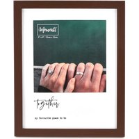 Widdop Wooden Brown Photo Frame 6x 6" - Together