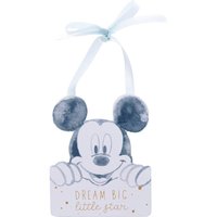 Mickey Mouse Dream Big Little Star MDF Hanging Decoration