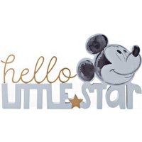 Mickey Hello Little Star Mantle Plaque