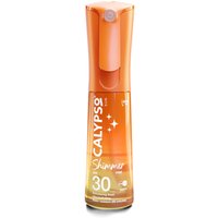 Calypso Shimmer Mist SPF30 in Clear With Gold Shimmer | Size: 100ml
