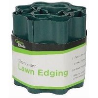 Flexible Plastic Lawn Edging 12cm x 6m
