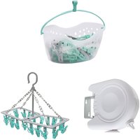 Outdoor Laundry Bundle Including Pegs Pack