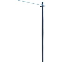 2.4M Clothes Post + 30m Washing Line Pack