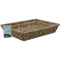 Seagrass Rectangular Storage Tray