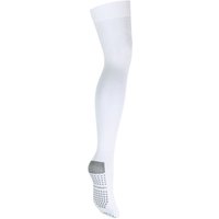 Medalin Men's Non Slip Thigh High Stockings in White | Size: Small