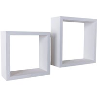 Hudson Set 2 Wall Cubes Matt