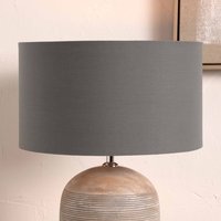 Cylinder Poly Cotton Lampshade Table Lamps inches